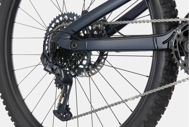 2021 Cannondale Moterra Neo Carbon 2 Electric Mountain Bike in Blue-2